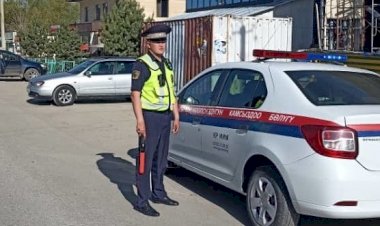 Күндүн температурасы жогору болгон учурда жүк ташуучу унаа башкарган айдоочуларга 55 миң сом айып пул салынды