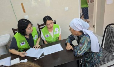 Ноокенде жарандардын саламаттыгын кореядан келген дарыгерлер акысыз текшерүүдөн өткөрүштү