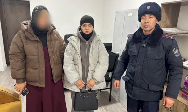 Манаста дайынсыз болуп жаткан 18 жаштагы Хасиятхан бир айдан кийин Бишкек шаарынан табылды