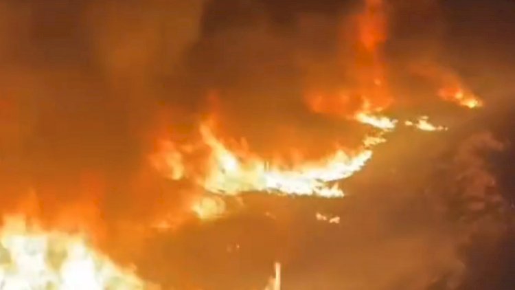 Сузакта мунай түтүгүнөн чыккан өрт өчүрүлдү