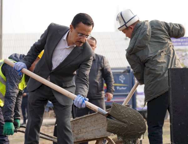 Базар-Коргондо социалдык шаарча курулуп жатат