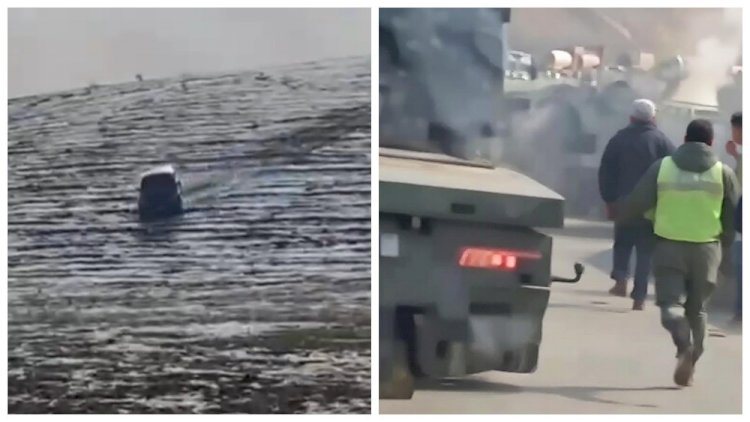  Өзгөндөгү аламан улак учурунда автокырсык катталып, айдоочу жандандыруу бөлүмүнө түштү