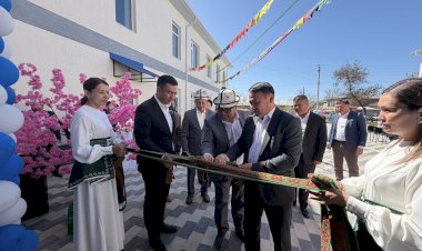 Ноокен районунда капиталдык оңдоп-түзөөдөн өткөн 510 орундуу мектеп пайдаланууга берилди