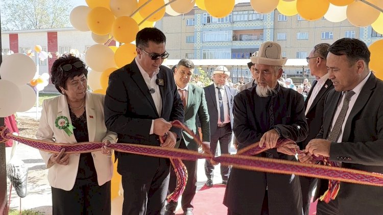 Шамалды-Сайда узак жылдардан бери каралбай калган 330 орундуу бала бакча иштей баштады