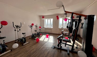 Тогуз-Тородо айымдар үчүн акысыз машыгуу залы ачылды