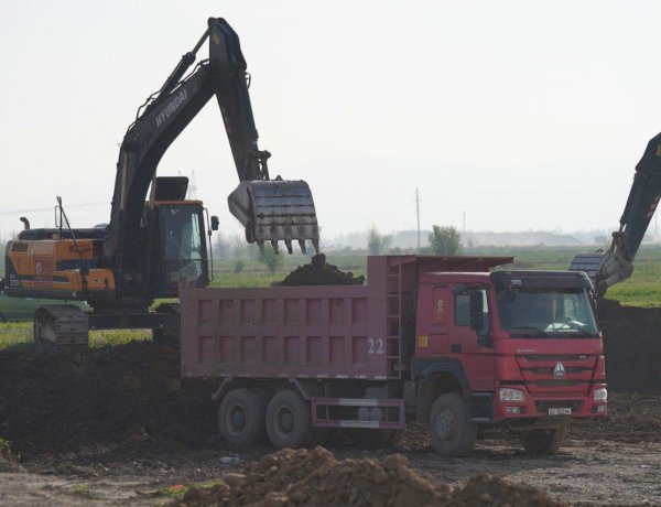 Сузакта жаңы аэропорттун курулушу: Учурда кандай иштер аткарылганы айтылды