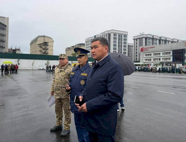 Облустук жана Манас шаардык жарандык коргонуу кызматтарынын даярдыгы текшерилди