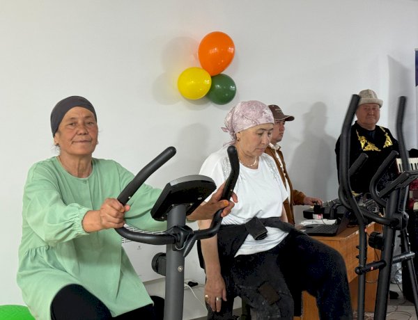 Манаста эми улгайган жарандар фитнес борбордо ден-соолугуна кам көрөт