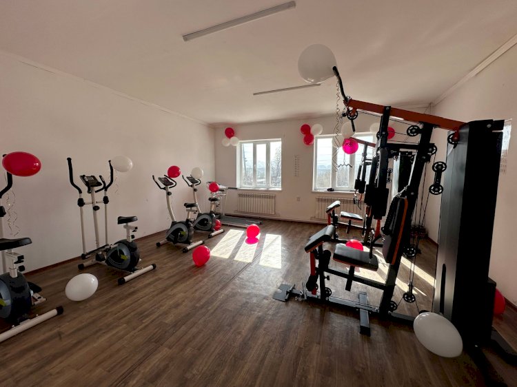 Тогуз-Тородо айымдар үчүн акысыз машыгуу залы ачылды