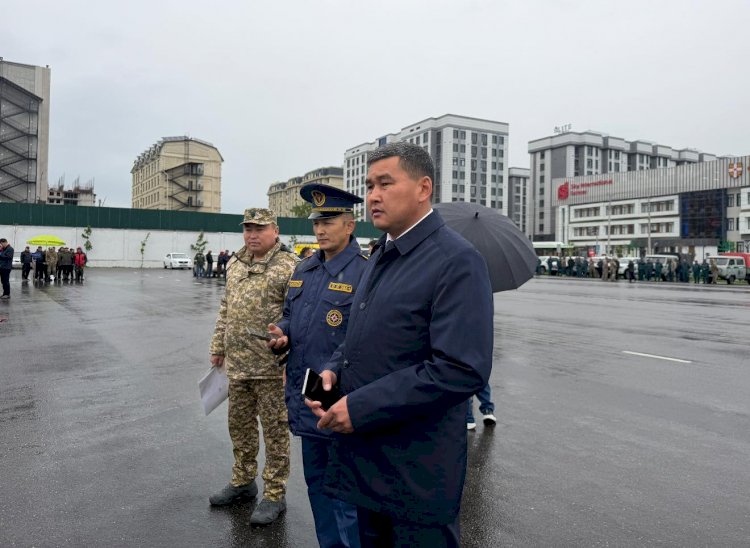 Облустук жана Манас шаардык жарандык коргонуу кызматтарынын даярдыгы текшерилди