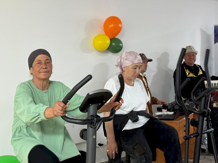 Манаста эми улгайган жарандар фитнес борбордо ден-соолугуна кам көрөт