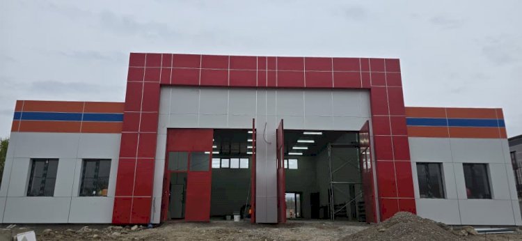 Токтогулда 30 миңге чукул тейлеген жаңы өрт өчүрүү жана куткаруу бөлүкчөсү курулуп жатат